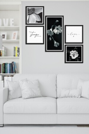 Collage Style 5 Parçalı Mdf Tablo Atf292 - Cadran