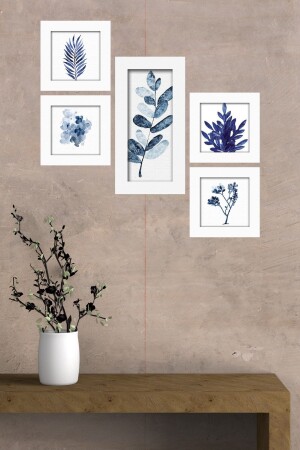 Collage Style 5 Parçalı Mdf Tablo Atf294 - Cadran