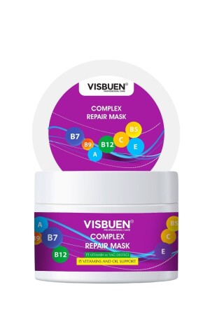Complex Onarım Saç Maskesi 15 Doğal Aktifli Besleyici Güçlendirici Ve Nemlendirici Bakım Butter - 4