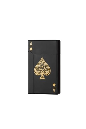 Creative Poker Design Jet Flame Spielkarte, winddichtes Feuerzeug O-21312 - 2