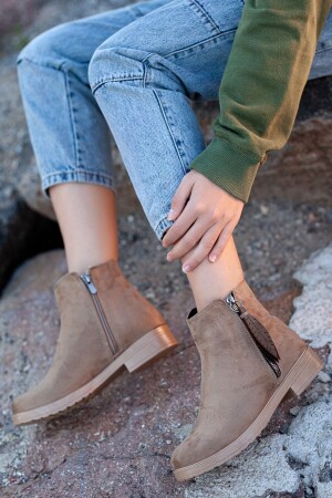 D2005 Daily Damenstiefel Schwarz-Wildleder - Daxtors