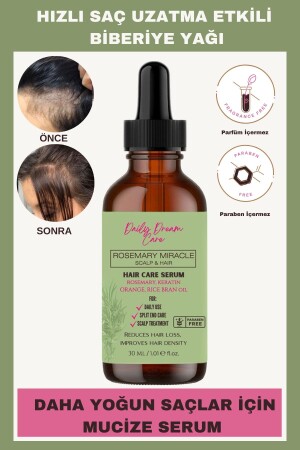 Daily Dream Care Miracle Rosemary Haarserum-Formel, die schnelles Haarwachstum und neue Haarbildung unterstützt - Daily Dream Care