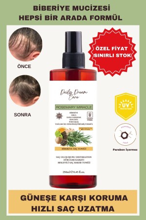 Daily Dream Care Rosmarin-Haarwasser, schnelles Wachstum, neue Haarbildung und Wunderformel gegen Haarausfall TYC7K18XMN168882047150142 - DAİLY DREAM CARE