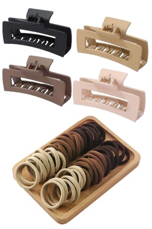 Damen 50 Stück elastische + 4 Stück XL-Riegelschnalle - Diloshtrend Design