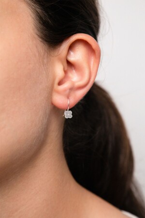 Damen-Ohrringe aus 925er-Sterlingsilber mit Minimal-Motiv - Elika Silver