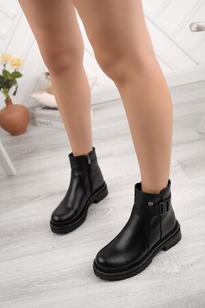 Damen-Tagesstiefel aus echtem Leder DC2311 - Diego Carlotti