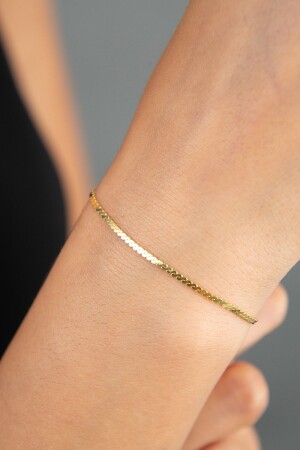 Damenarmband aus 925er-Sterlingsilber, Modell Fuchsschwanz - Elika Silver