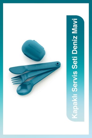 Deckel-Servierset Seeblau 11154081 - Tupperware