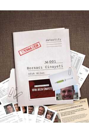 Dedektif Oyunu- Borsacı Cinayeti- Dava Çözme Kutu Oyunları - Cinayet Çözme Dedektiflik Oyunu - Detectify