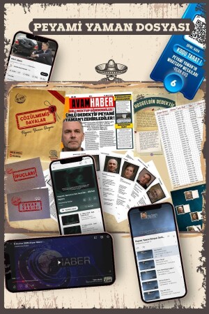 Dedektiflik Oyunu Cinayet Çözme Kutu Oyunları Peyami Yaman Davası Dedektif Oyunu Bulmaca Suçlu Kim? STOACD-0000005 - 3