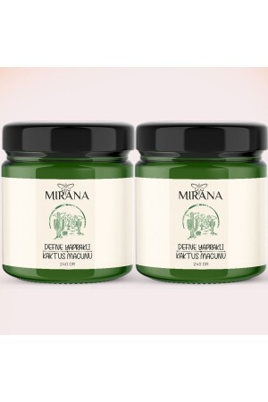 Defne Yapraklı Kaktüs Macunu 2 Adet 240 Gr - Mirana