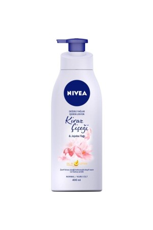 Değerli Yağlar İçeren Nemlendirici Vücut Losyonu 400ml- Kiraz Çiçeği Ve Jojoba Yağı - Nivea