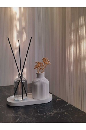 Dekorative Mini-Pampas-Trockenblumenvase, frisches Raumduft-Set - Dnz Dekor