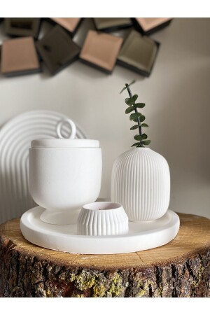 Dekoratives Badezimmerset 4-teilig - By Sirin Yıldız