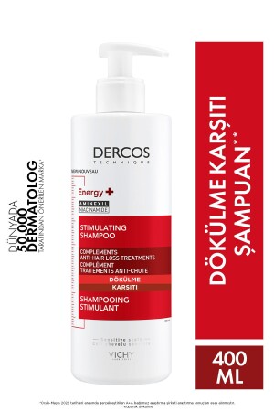 Dercos Energy Saç Dökülmesi Karşıtı Şampuan 400 ml 3337871322243 - 1