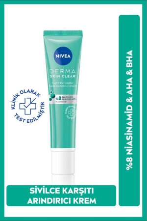 Derma Skin Clear Night Exfoliator Gece Arındırıcı Krem 40ml 98756-08200-01 - NIVEA