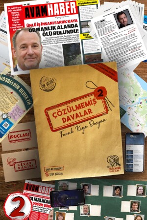 Detective Murder Solving Intelligence and Attention Developer Detective Game Box Games Faruk Kaya File - Çözülmemiş Davalar