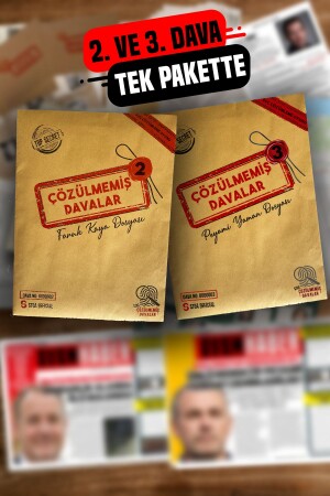 Detektivspiel, Kriminalitätsanalyse-Boxspiel – Können Sie die Fallakten von Faruk Kaya und Peyami Yaman lösen? - çözülmemiş davalar