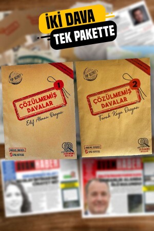 Detektivspiel – Verbrechensanalyse-Boxspiel – Fallakten Elif Akman und Faruk Kaya – Können Sie es lösen? - Çözülmemiş Davalar