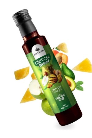 Detox Essig Detox Wasser 500 ml - Alftamin