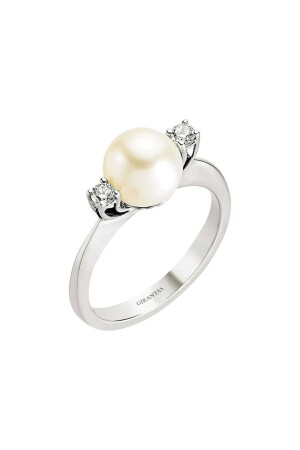 Diamant-Stein-Perlen-Ring - Gırantaş