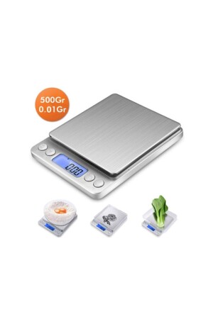 Dijital Hassas Mutfak Tartısı - Mutfak Terazisı 500gr-0.01gr - Redmoon