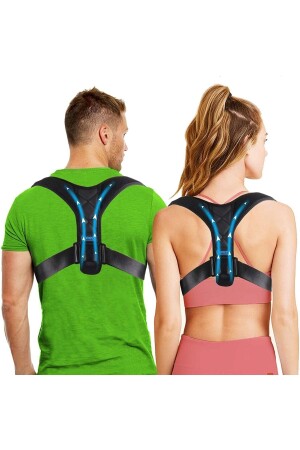 Dik Duruş Korsesi Ortopedik Kamburluk Önleyici Dik Durma Aparatı Sırt Omuz Korsesi Duruş Düzeltici DurusDüzeltici242115 - Ankaflex