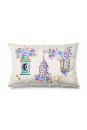 Dikdörtgen Candle Desenli Çift Tarafı Baskılı Süet Kırlent Kılıfı TYCBL0BVXN170504918715564 - Pilloveland