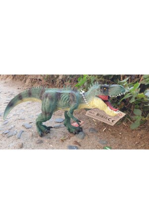 Dinazor Kırılmaz Oyuncak 27 Cm Ağız Hareketli Dinozor Gerçek Ince Detay TQ680-23 - 5