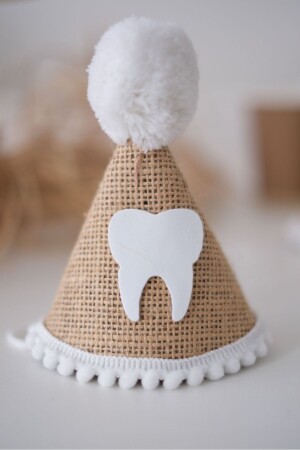 Diş Partisi Dişim Çıktı Hasır Şapka - Partifabrik