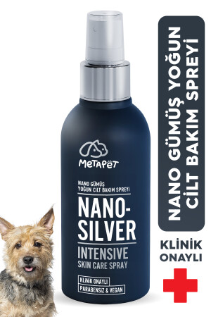 Dog Nano Silver Intensiv-Hautpflegespray, geeignet zur Reinigung von Wunden, Augen, Ohren und Mund, 150 ml 312_Yara_ - 1