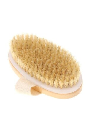 Doğal At Kılı Fırça Banyo Masaj Peeling Selülit Çatlak Giderici Natural Vücut Fırçası - Savoryhome