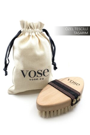 Doğal At Kılı Selülit Fırçası - Limited Edition - Vose