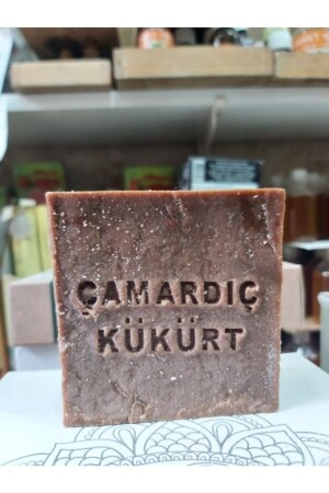 Doğal El Yapımı Çam Ardıç Katranı Kükürt Sabun - Aska