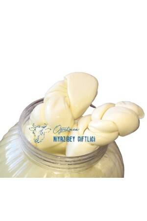 Doğal Örgü Peyniri 1 Kg Bidon. Köy Muhteşem Sütü Lezzeti Direkt Çiftlkten Katkısız Aracısız - Niyazibey Çiftliği