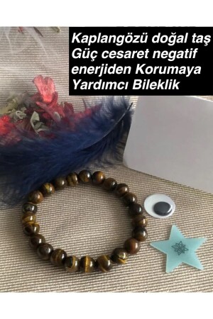 Doğal Şifalı Taş-bileklik Nazar Ve Negatif Insan Koruma Yardımcı Doğal Taş Bilekliği - Bircan Yıldırım Niyet Bulutları