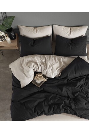 Doppelbett-Bettbezug-Set mit Spannbettlaken | - conzaliza