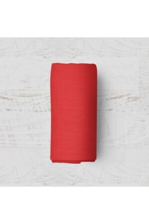 Doppeltes elastisches Ranforce-Bettbezug-Set aus roter Baumwolle – 200 x 220 MERTM000294 - 2
