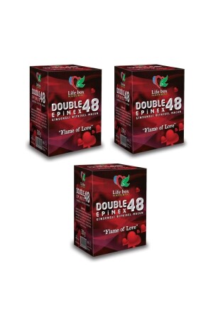 Double Epimex 48 Ginseng-Honig- und Johannisbrotpaste 230gr 3-Boxen 3BOXES LIFE - Lifebox