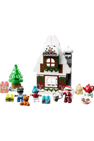 ® DUPLO® Weihnachtsmann-Lebkuchenhaus 10976 – Vorschul-Bauset (50 Teile) RS-L-10976 - 2