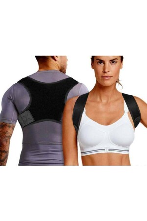 Duruş Bozukluğu Için Korse Sırt Düzleştirici Korse Omuz Destekli Minimal Dik Duruş Korsesi Kamburluk TRNYÇPRZ20 - Ankaflex