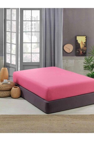 Düz Pamuklu Ütülenebilir Penye Lastikli Çarşaf Betsey001453 - Sheri Home