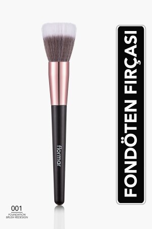 Düz Uçlu Silindir Fondöten Fırçası - Foundation Brush - 001 - 8690604597666 - Flormar