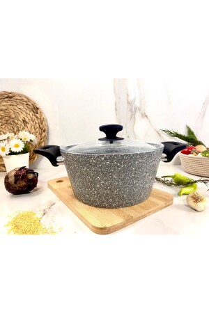 Eco Bio Granit 30 Cm Derin Tencere EBG30cmDT - Evita