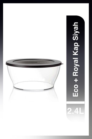 Eco+ Royal Cap 2. 4L Schwarz 11158285 - Tupperware