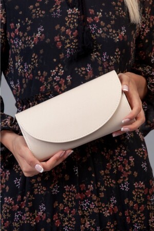 Efnan Store Krem Abiye Çanta - Efnanstore