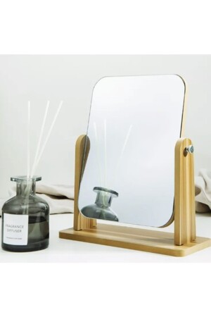 El Aynası Masa Aynası Makyaj Aynası Ayarlanabilir Kare Makeup Mirror 18cm bzd - 3