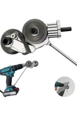 Elektrische Bohrmaschine, Haarschneidemaschine, Doppelkopf-Metallplatten-Blechschneidegerät mit Mechanismus - Depolife