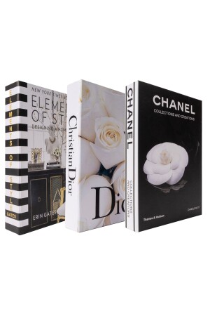 Element&Dior& Chanel Dekoratif Kitap Kutusu TYC00537608720 - 1