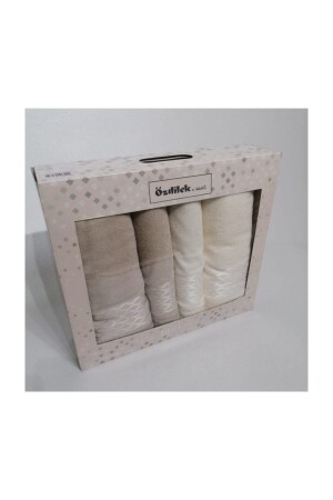 Elissa Best Set Hamam Takımı Krem - Taş PRA-1004583-4769 - Özdilek